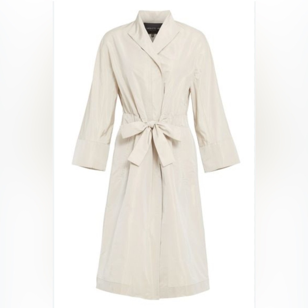 Lafayette 148 New York Off-White Trench Coat
